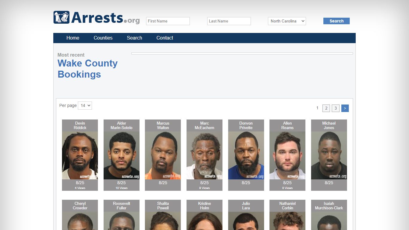 Wake County Arrests and Inmate Search